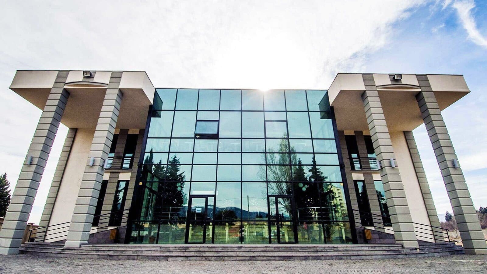 Grigol Robakidze University campus in Tbilisi, Georgia